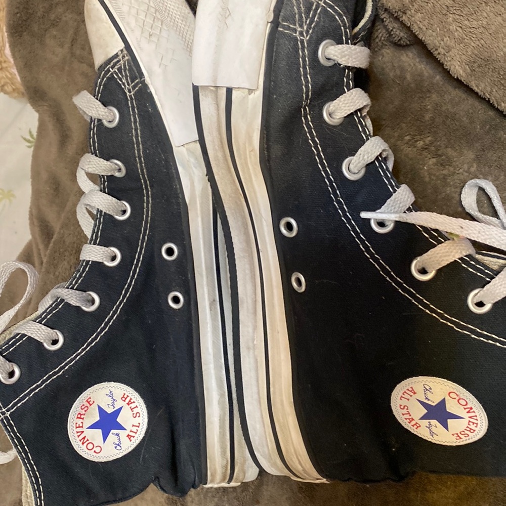 Worn. Don’t fit me so i’m selling them for cheap.